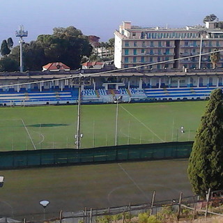Lo stadio 'Comunale' di Sanremo