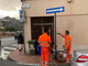 Ventimiglia: è iniziato il lavoro di sistemazione della segnaletica verticale affidato alla 'Ecotrafic' (Foto)