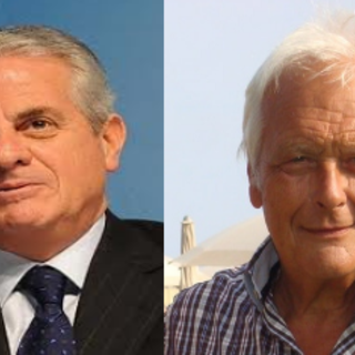 Claudio Scajola e Carlo Conti Claudio Scajola e Carlo Conti