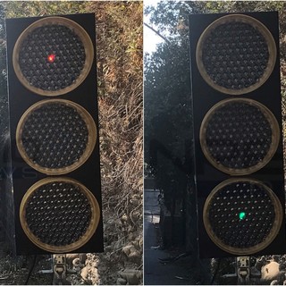 Sanremo: il semaforo “minimal” sul lungomare di Bussana, un pericolo per la sicurezza tra le perplessità degli automobilisti (Foto)