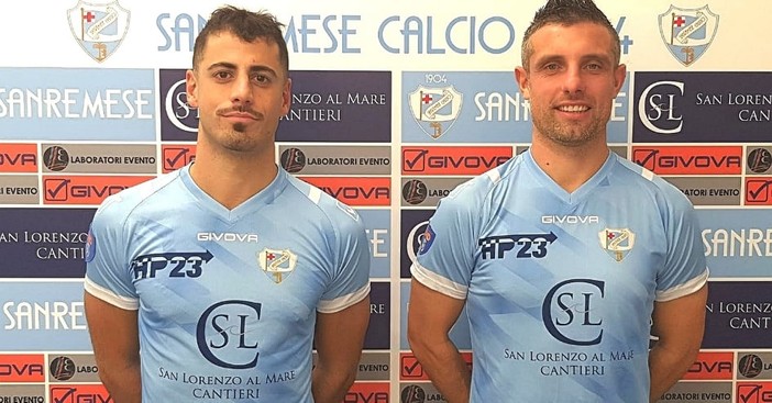 Sanremese, arrivano Devis Nossa e Lorenzo Cinque: i biancoazzurri battono due colpi di mercato Sanremese, arrivano Devis Nossa e Lorenzo Cinque: i biancoazzurri battono due colpi di mercato