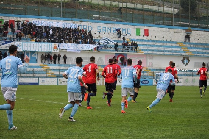Finale playoff al "Comunale" tra Sanremese e Ponsacco