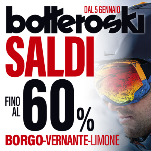 Grande successo per l'apertura dei "Saldi" da BotteroSki Grande successo per l'apertura dei "Saldi" da BotteroSki