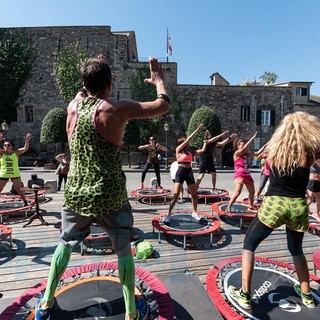 Cervo: grande successo ieri sul palco di piazza del Castello per l'evento sportivo 'Super Jump' (Foto)