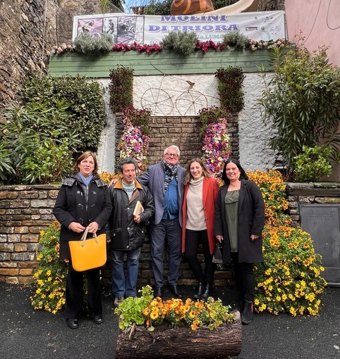 L'assessore regionale Sartori in visita nei “Borghi in fiore” Molini di Triora e Santo Stefano al Mare