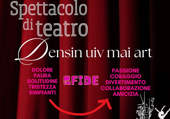 Il Centro Diurno di Sanremo porta in scena le emozioni: uno spettacolo teatrale per raccontare la forza della trasformazione