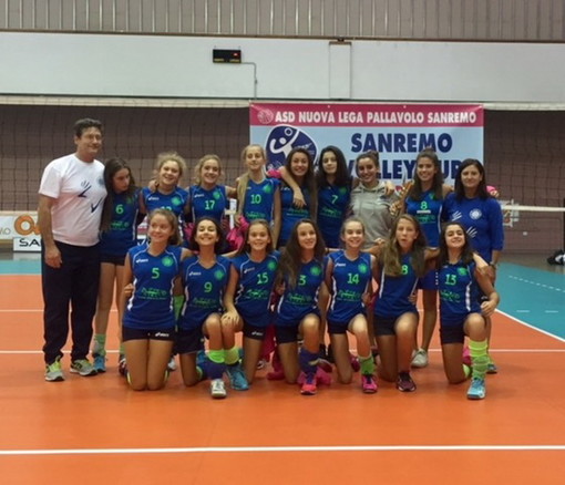 Volley: torneo nazionale Under 14 femminile: quinto posto per la Mazzucchelli Sanremo