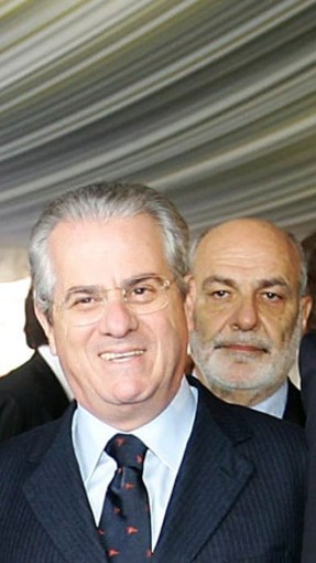 Da destra: Claudio Scajola e Domenico Gandolfo