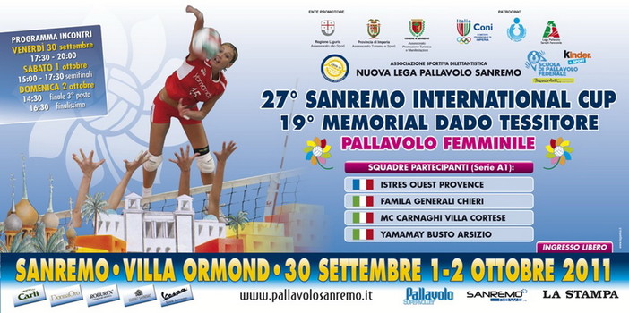 Sanremo Cup: la serie A scende in campo a Villa Ormond torna il ‘Memorial Tessitore'