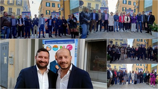 Verso le amministrative, Gabriele Sismondini presenta la sua squadra: "Uniti per garantire distacco dal passato e dare dignità a Ventimiglia" (Foto e video)