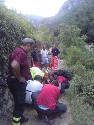 Canyoning Rocchetta Nervina: mobilitazione di soccorsi per un ragazzo ferito, allertato l'elicottero Canyoning Rocchetta Nervina: mobilitazione di soccorsi per un ragazzo ferito, allertato l'elicottero