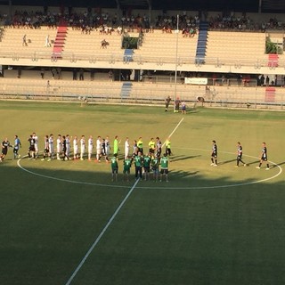 La Sanremese sul campo della Sambenedettese nel luglio 2018 per il primo turno preliminare della Tim Cup