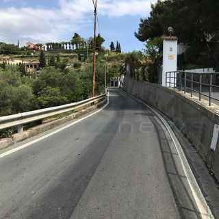 Il tratto di strada che sarà allargato