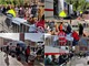 Le immagini dalla piazza del Comune di Ventimiglia Le immagini dalla piazza del Comune di Ventimiglia