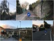 Sanremo: in strada San Lorenzo tra buche, lampioni pericolanti, un muro a rischio crollo e gli immancabili ‘furbetti’ dei rifiuti (foto)