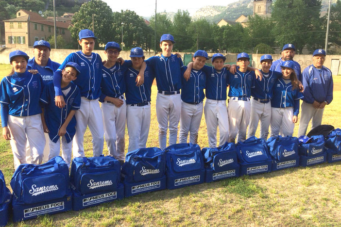 Sanremo Baseball under 15, i ragazzi di coach Cuneo saldamente in testa