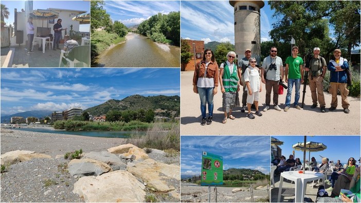 Tutela della biodiversità degli ambienti fluviali e marini, Spring Climate School sbarca all'Oasi del Nervia (Foto e video)
