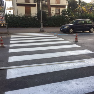 Sanremo: affidati i lavori per la manutenzione straordinaria della segnaletica orizzontale, un intervento da quasi 50 mila euro