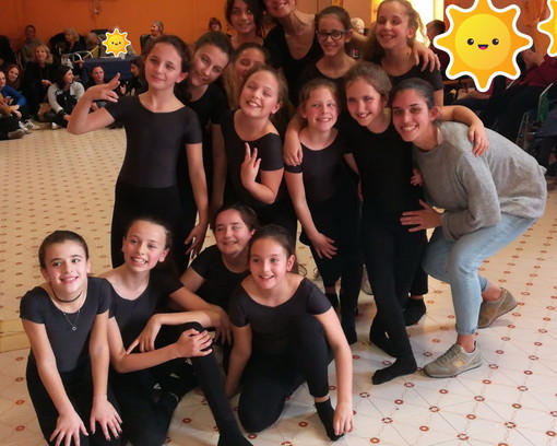 Sanremo: oggi, le allieve della Scuola di Danza Happiness di Ospedaletti alla Residenza per Anziani Borea