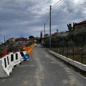 Sanremo: riaperta a senso unico alternato strada Solaro Rapalin, proseguono i lavori (Foto) Sanremo: riaperta a senso unico alternato strada Solaro Rapalin, proseguono i lavori (Foto)