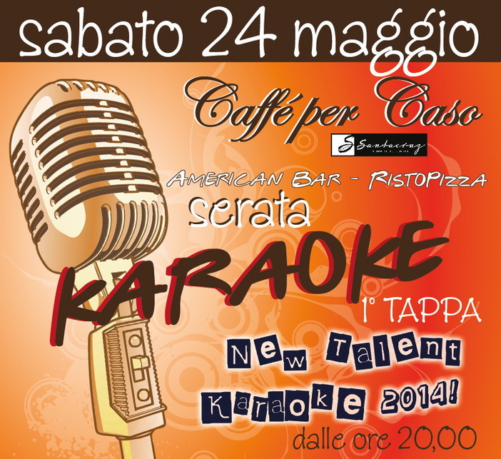 Con il mese di maggio si riaprono le iscrizioni al concorso canoro per amatori 'New talenti Karaoke 2014'