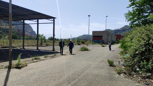 La visita del sindaco e prefetto al Parco Roja La visita del sindaco e prefetto al Parco Roja