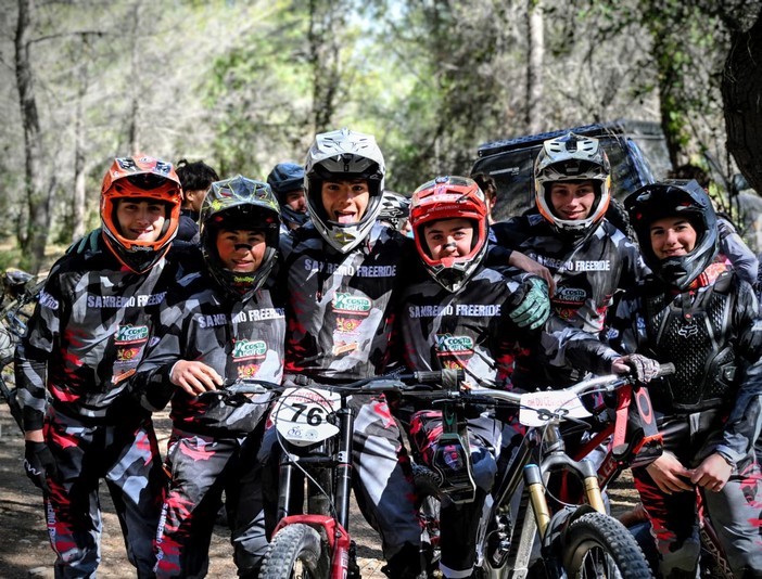 Downhill, il team Sanremo Freeride/Lenti e Bollenti brilla a Blausasc: Alice Leone ed Ettore Bertocchi sul podio (Foto)