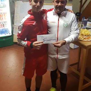 Tennis: il 15enne imperiese Stefano Russo si aggiudica il torneo di 4a categoria a Toirano