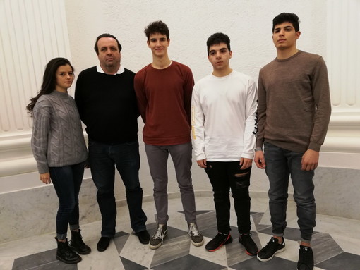 Gli studenti di Imperia e Sanremo