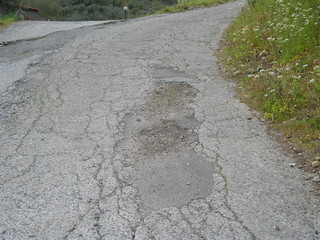Strada Moltedo prima
