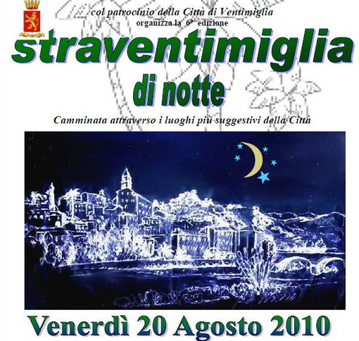 Si svolge venerdì prossimo la 'Straventimiglia di Notte'
