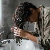 Shampoo capelli ricci: acqua, tempo e tecnica per ricci vivi
