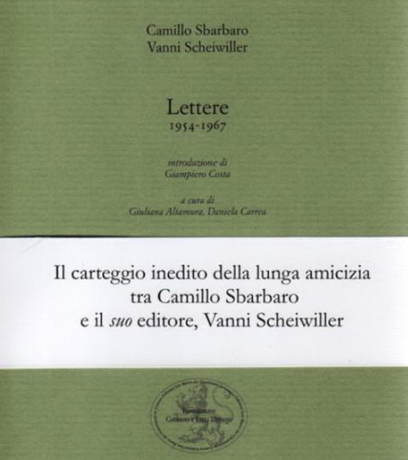 Giornate sbarbariane: venerdì prossimo Camillo Sbarbaro nel 130° anniversario della nascita Giornate sbarbariane: venerdì prossimo Camillo Sbarbaro nel 130° anniversario della nascita