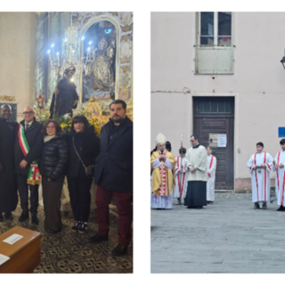 Santa messa e processione, Vallecrosia celebra Sant'Antonio Abate (Foto)