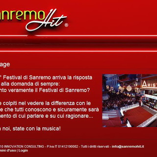 Festival 2010: su SanremoHit una classifica diversa