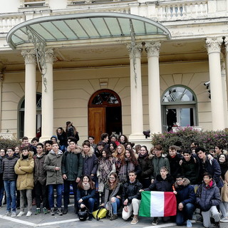 Ancora freddo alla sede distaccata del Vieusseux di Imperia: oggi protesta dei ragazzi (Foto e Video)