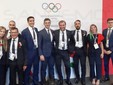 Manelli con lo staff Olimpico Manelli con lo staff Olimpico