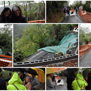 Sanremo: soluzione per la strada verso San Romolo, da domani passano gli alunni, in pochi giorni il transito alle auto