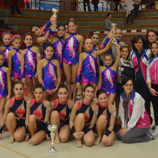 La Ginnastica Riviera dei Fiori ottiene ottimi risultati nel 'Syncrogym' domenica a Quiliano