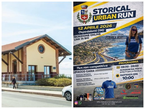 Sport, storia e solidarietà: a Ospedaletti va in scena la "Storical Urban Run"
