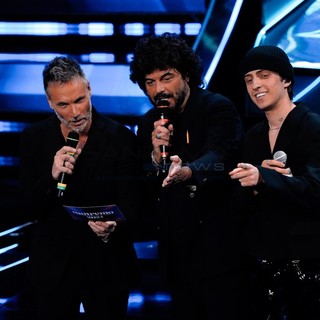 Sangiovanni e Renga e Nek (foto Duilio Rizzo)