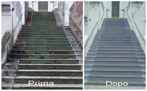 Ventimiglia: serie di lavori nei cimiteri della città di confine, rifatta una scala in quello di Latte (Foto) Ventimiglia: serie di lavori nei cimiteri della città di confine, rifatta una scala in quello di Latte (Foto)