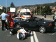 Taggia: incidente tra una mercedes con targa tedesca e uno scooter, ferito il centauro Taggia: incidente tra una mercedes con targa tedesca e uno scooter, ferito il centauro