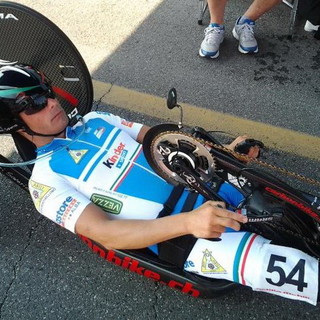 Handbike: l’imperiese Saverio di Bari medaglia d’argento strada e crono ai Campionati Italiani Handbike: l’imperiese Saverio di Bari medaglia d’argento strada e crono ai Campionati Italiani