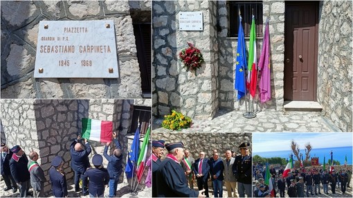 Ventimiglia, intitolata a Sebastiano Carpineta la piazzetta della chiesa di Grimaldi Inferiore (Foto e video)