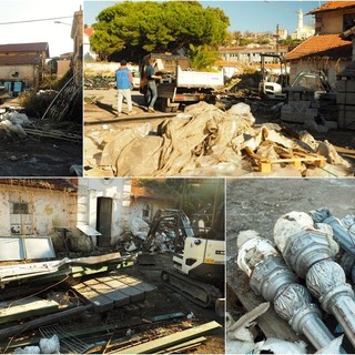 I lavori all'ex Macello