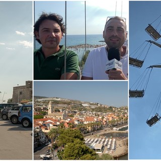 Riva Ligure: apre la Sky Tower in piazza Ughetto, emozioni a 40 metri d'altezza (foto e video) Riva Ligure: apre la Sky Tower in piazza Ughetto, emozioni a 40 metri d'altezza (foto e video)