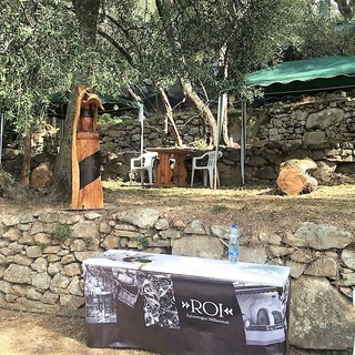 Badalucco: organizzato da Rossella e Franco Boeri 'Roi' è iniziato il Simposio di scultura nel legno d'ulivo Badalucco: organizzato da Rossella e Franco Boeri 'Roi' è iniziato il Simposio di scultura nel legno d'ulivo