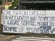Crollo del ponte sul Polcevera: uno striscione dei tifosi della Sanremese appeso allo stadio 'Comunale' (Foto)