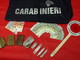 Operazione antidroga dei Carabinieri: arresti e denunce, in manette uno spacciatore marocchino con mezzo chilo di hashish Operazione antidroga dei Carabinieri: arresti e denunce, in manette uno spacciatore marocchino con mezzo chilo di hashish